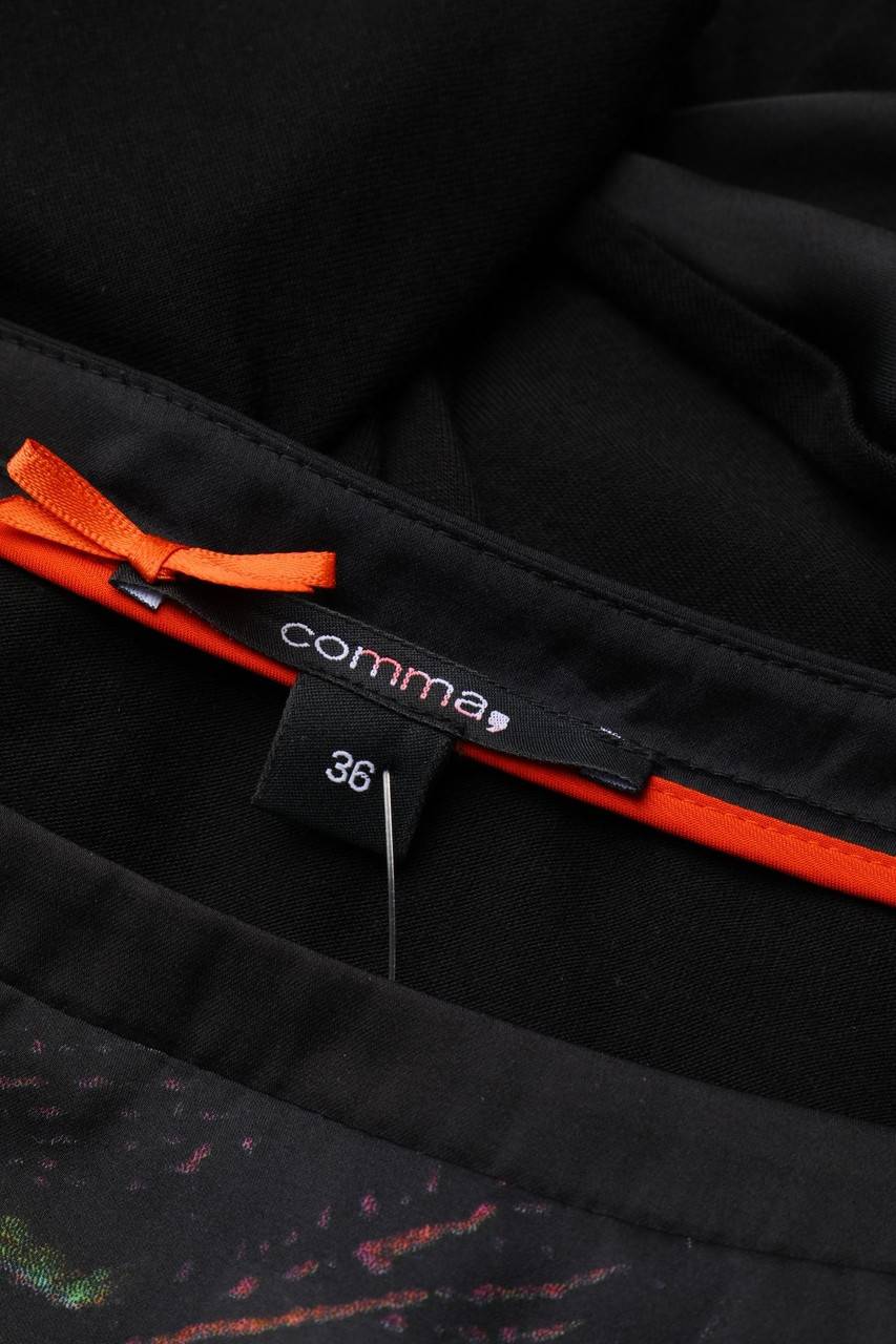 Carou Comma Satin-Kleid Mit Batwing-Ärmeln