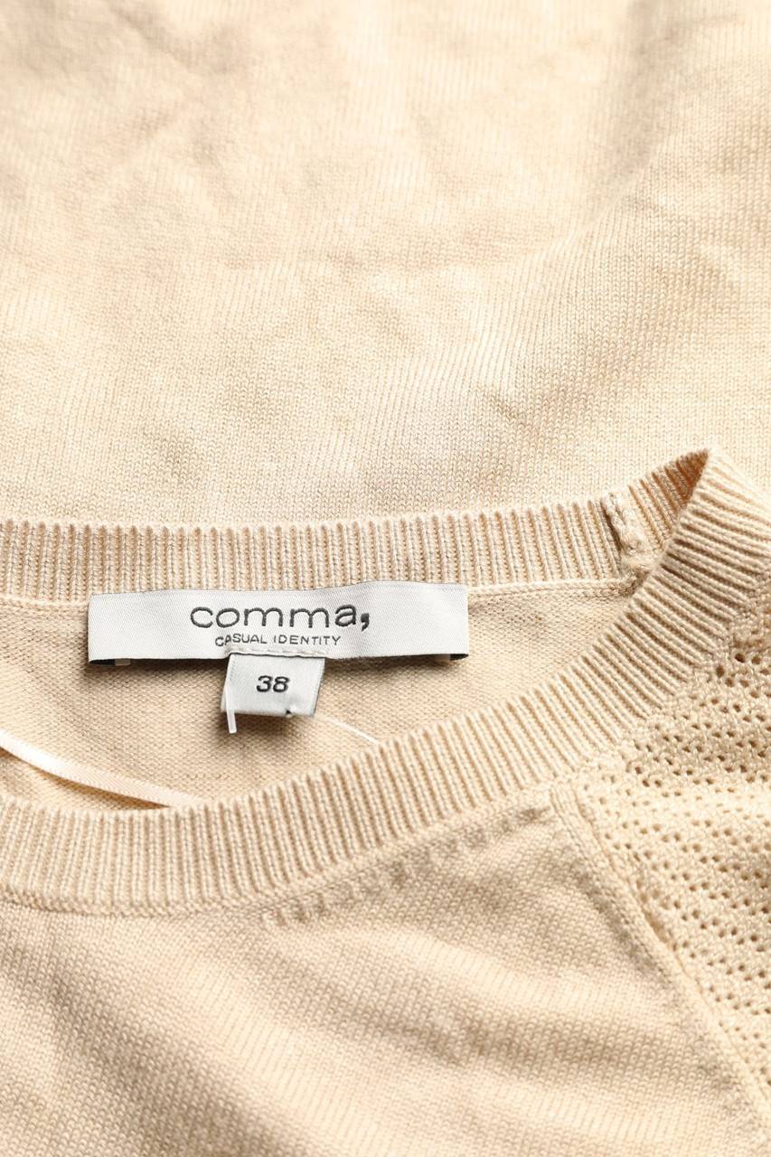 Carou Comma Strick-Top Mit Muster