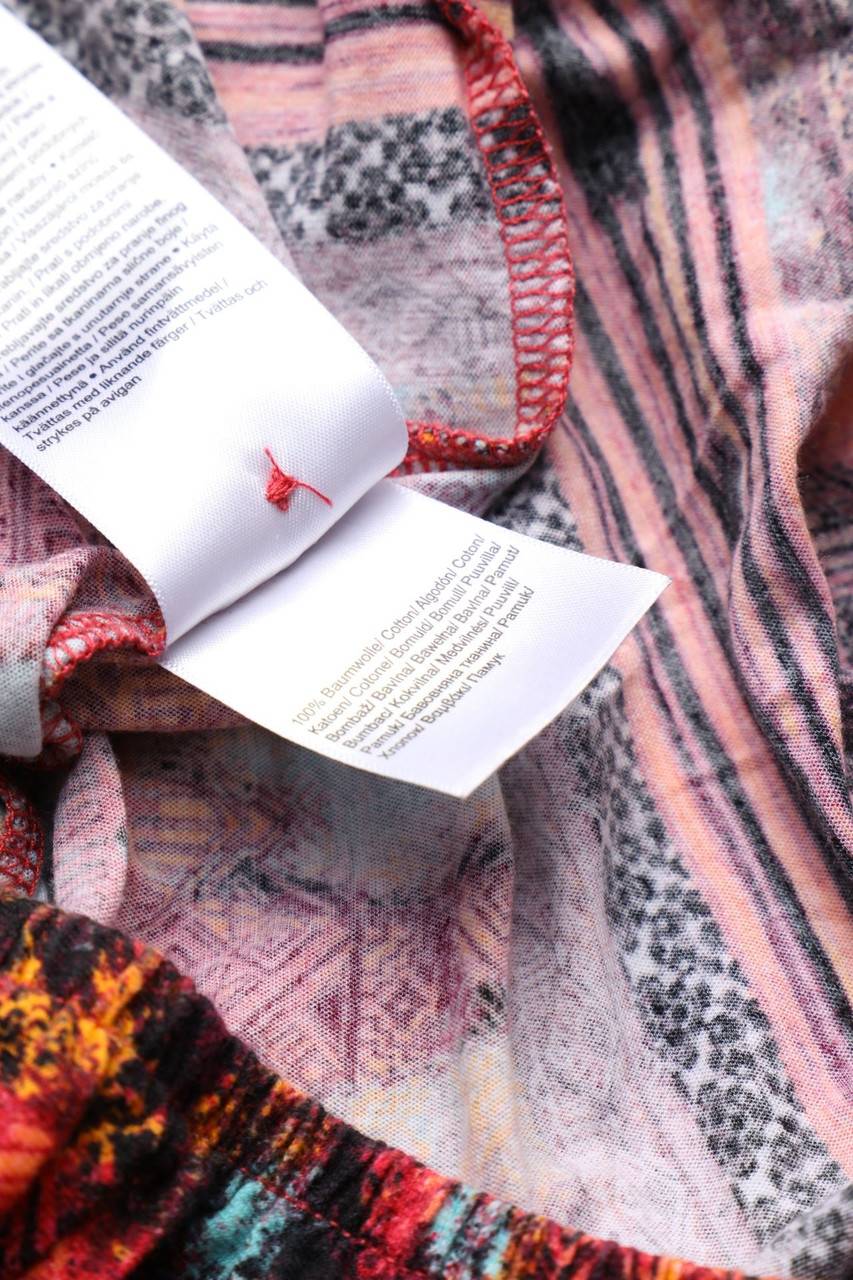 Carou Comma Top Mit Ethno-Print