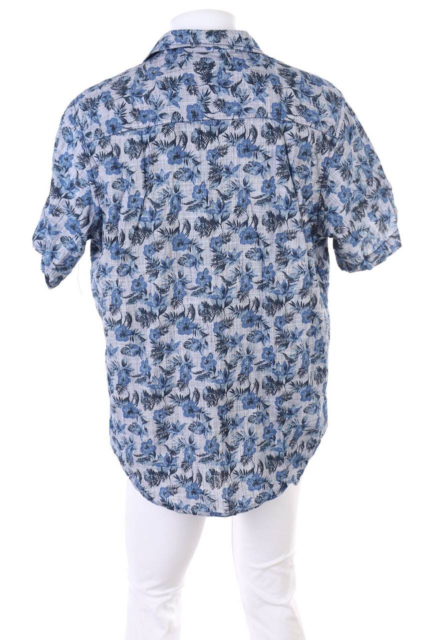 Carou COOL CODE Kurzarm-Hemd Mit Tropical Print