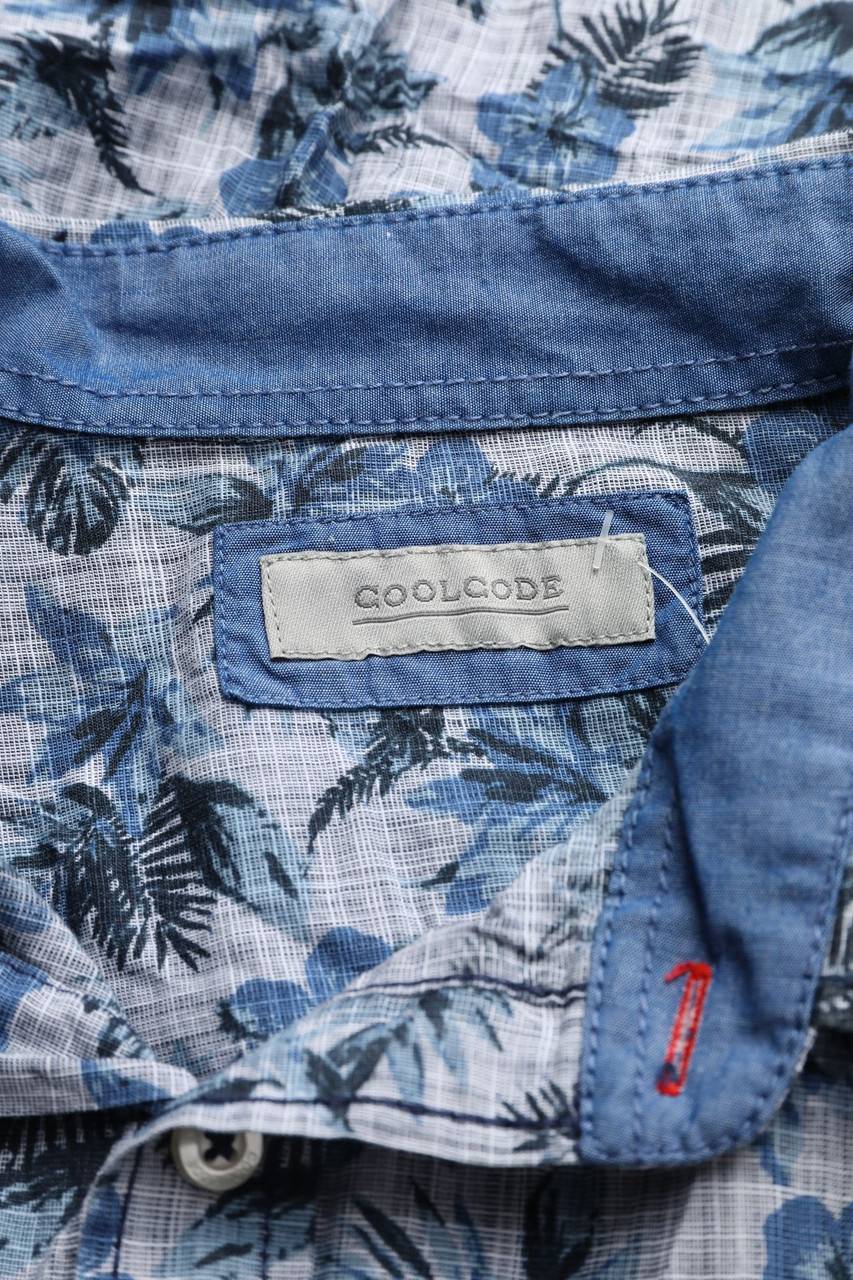 Carou COOL CODE Kurzarm-Hemd Mit Tropical Print