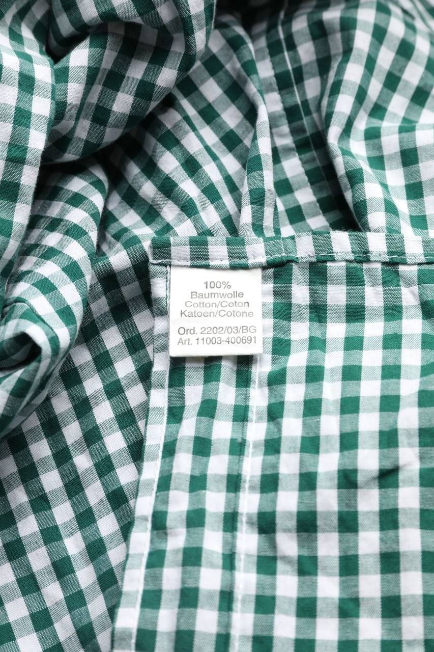 Carou Cortina Kariertes Hemd Aus Baumwolle