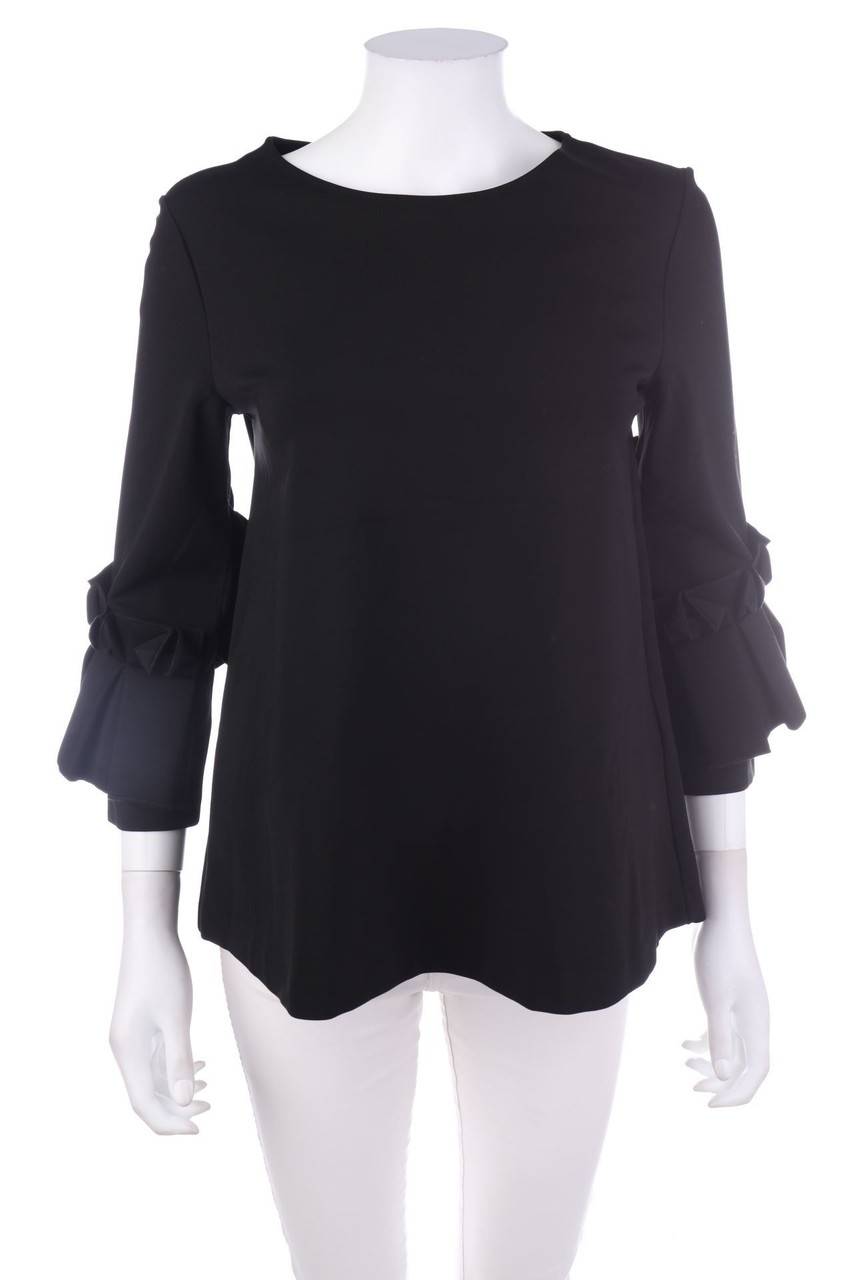 Carou COS Bluse mit 3/4-Ärmel in A-Linie