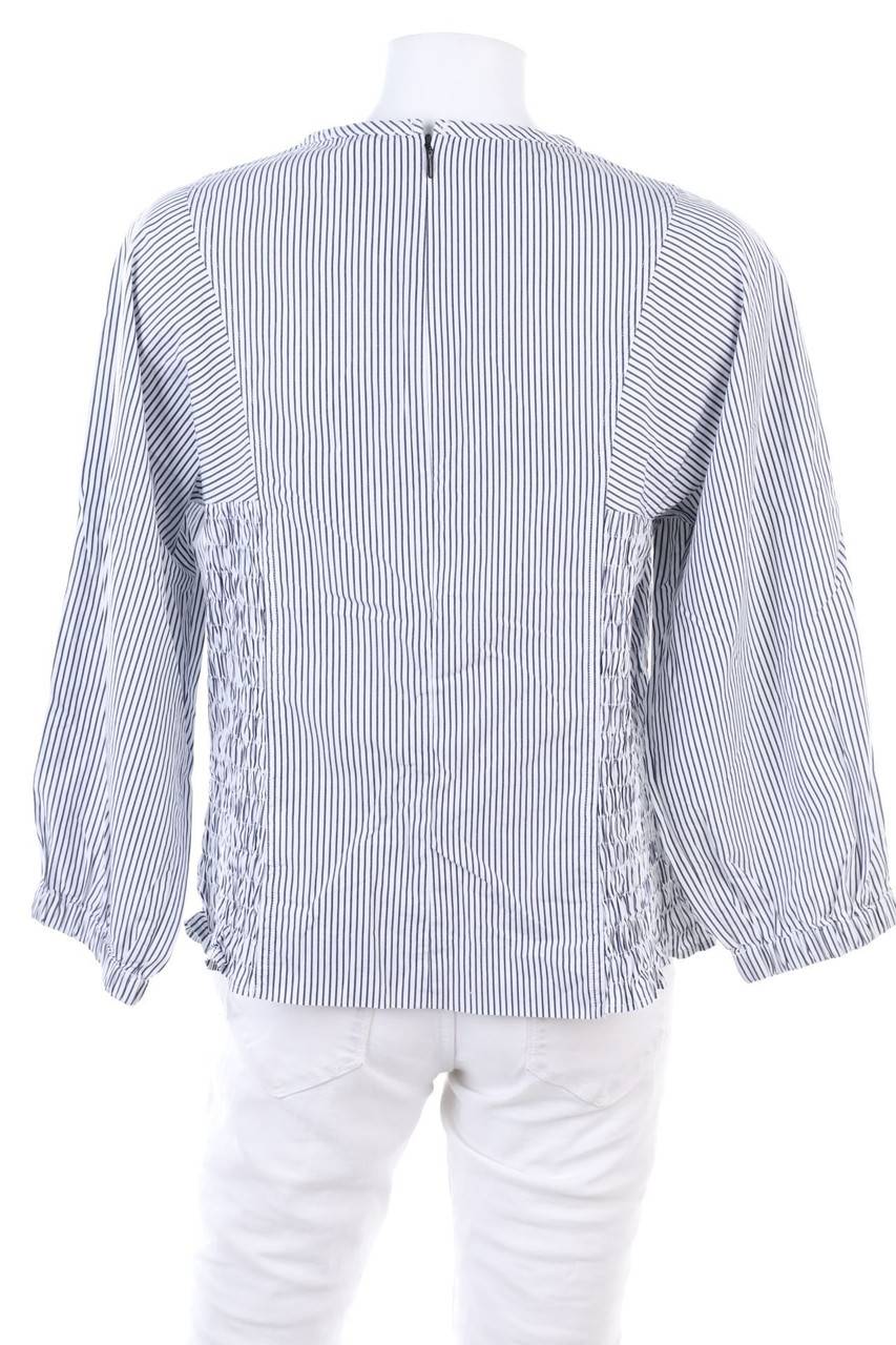 Carou COS Bluse Mit Smok-Details