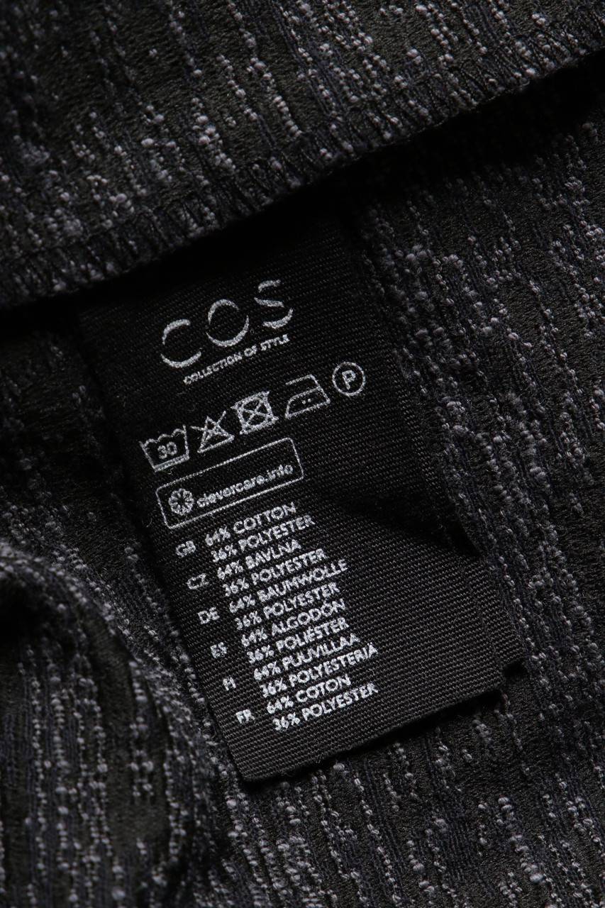 Carou COS Cropped-Bluse Mit 3/4-Ärmel