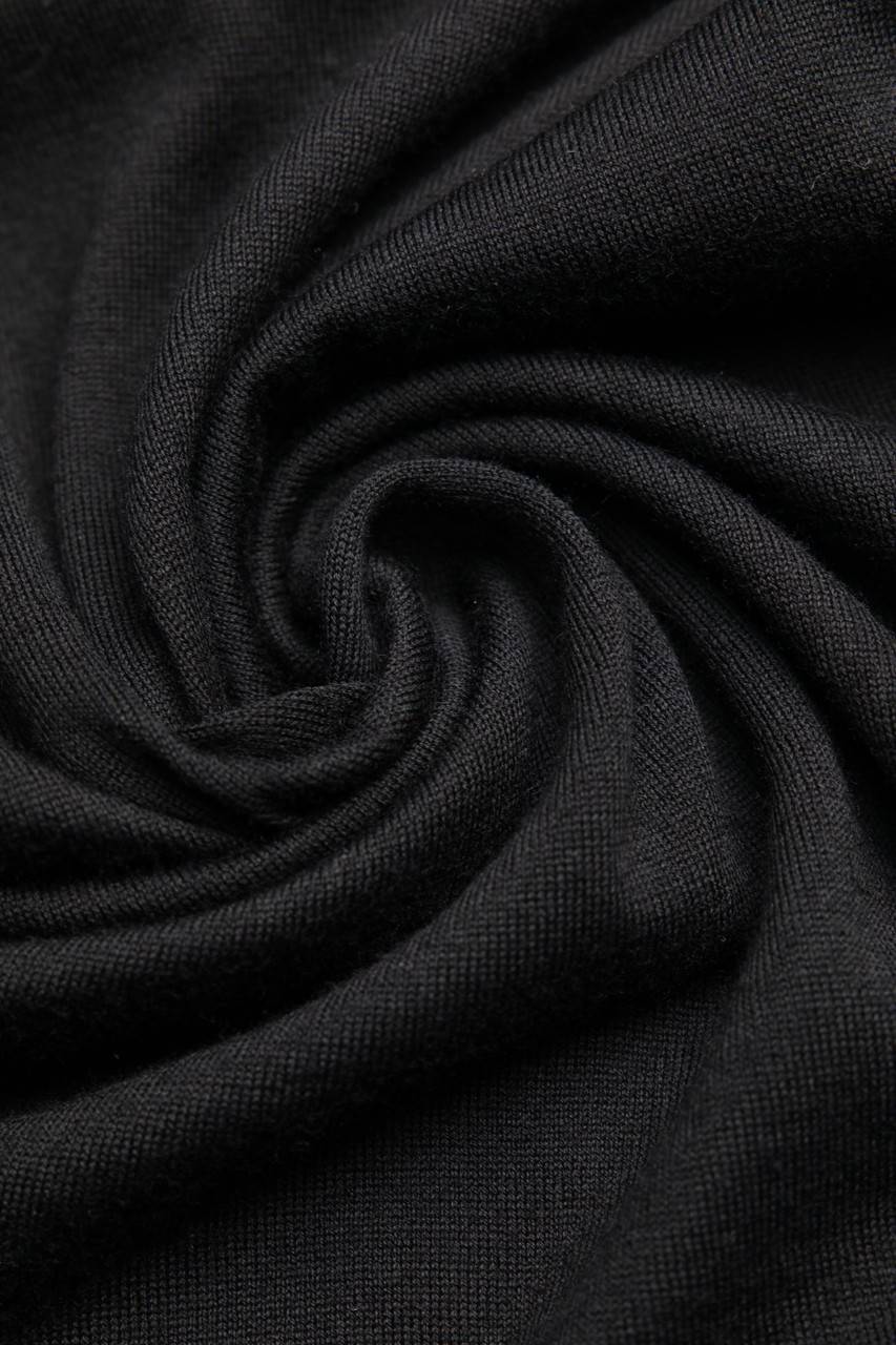 Carou COS Oversize-Strickkleid Mit Seide