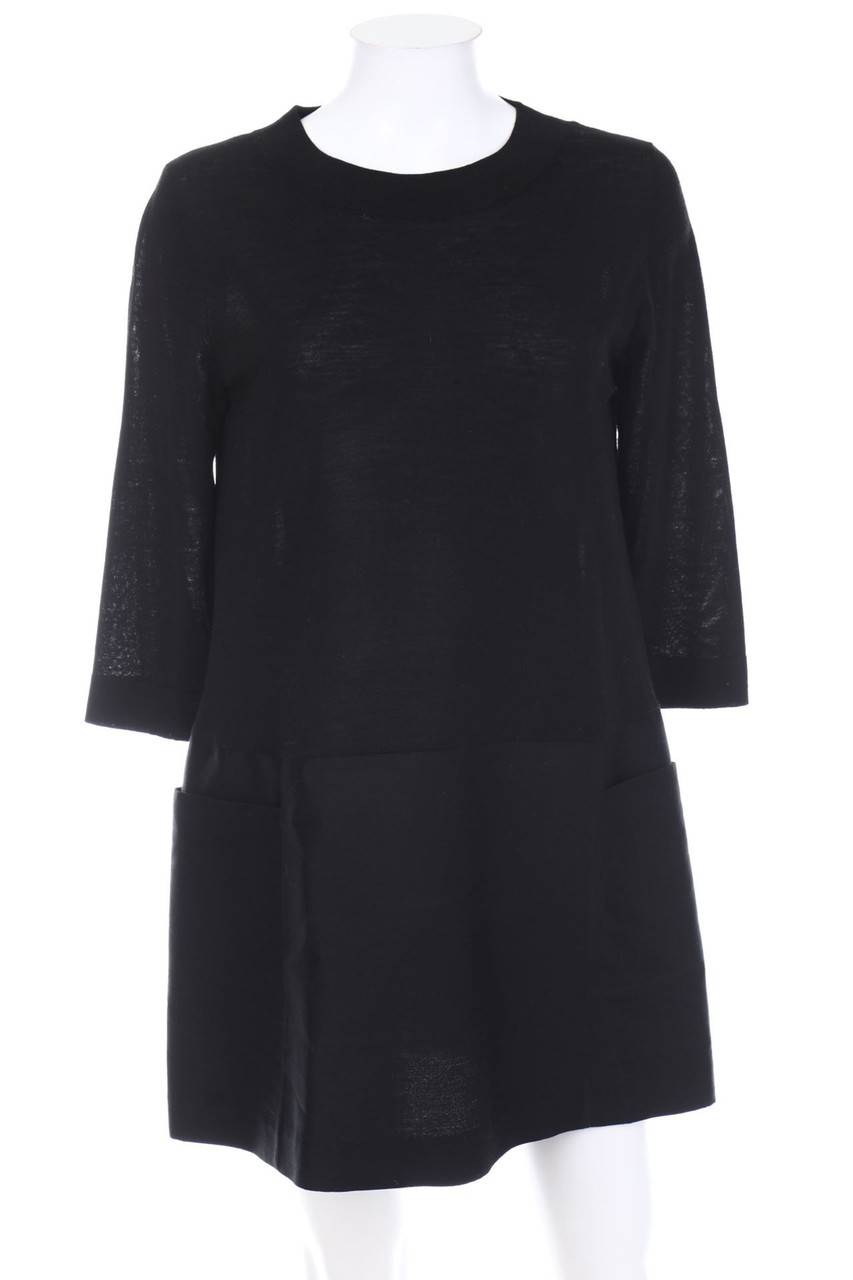 Carou COS Oversize-Strickkleid mit Seide
