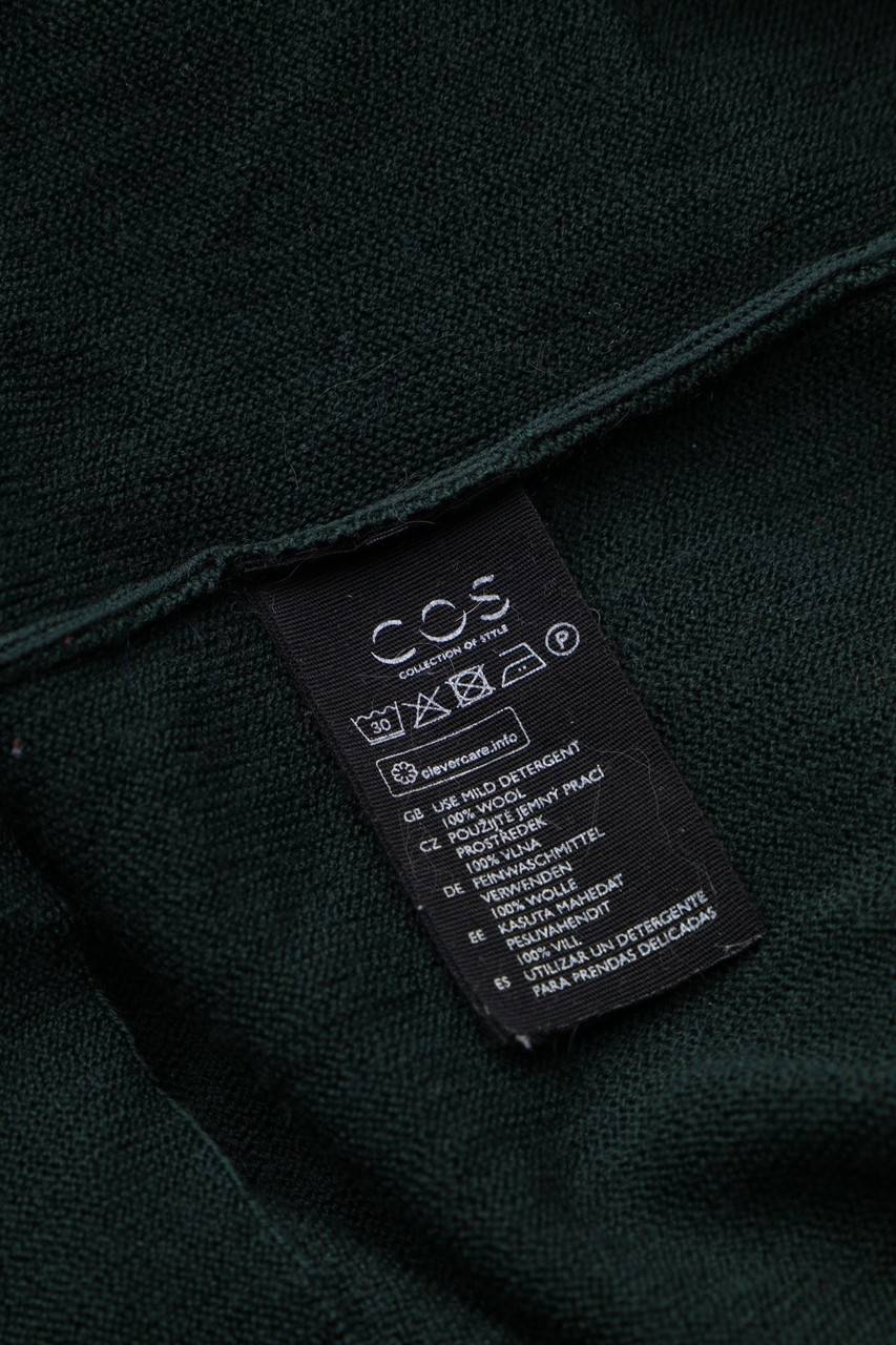 Carou COS Strick-Pullover Aus Wolle Mit Rüschen