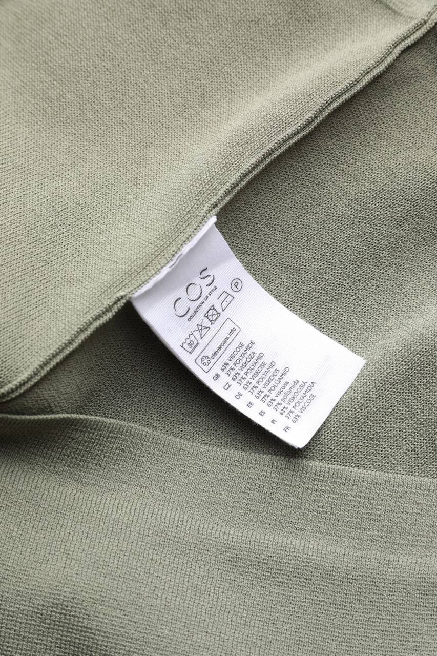 Carou COS Strick-Top In Wickel-Optik