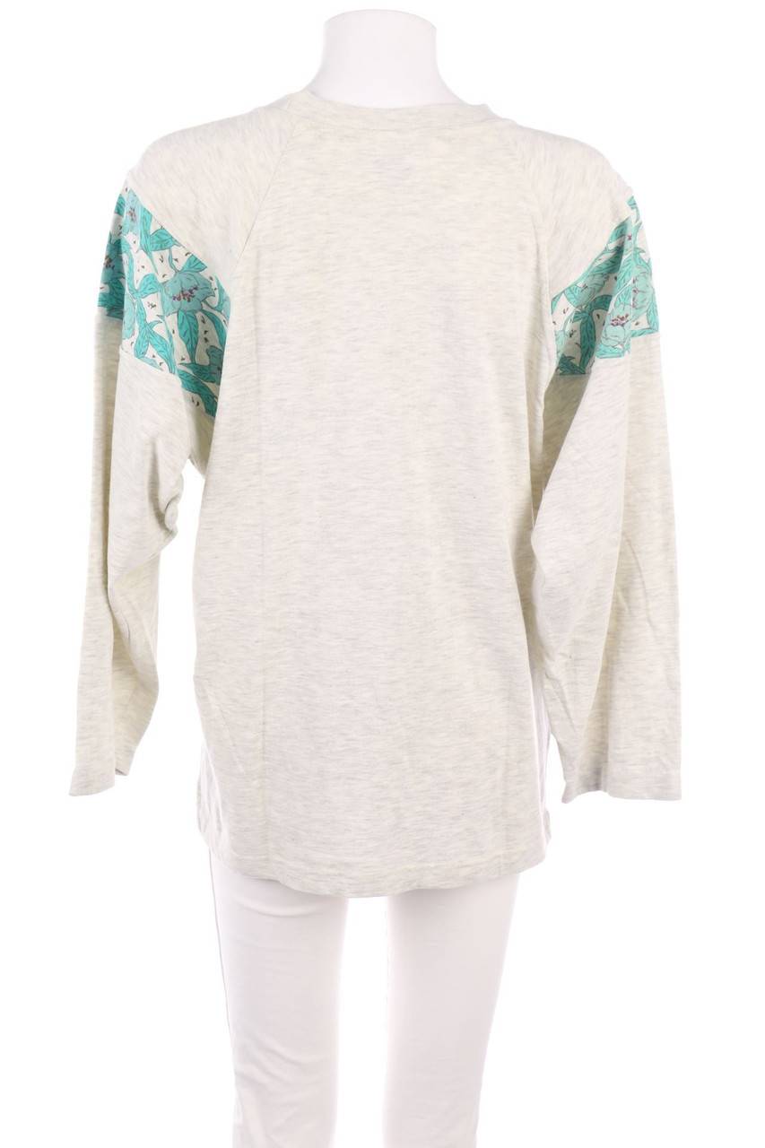Carou Crane 3/4-Arm-Shirt Mit Floralem Muster