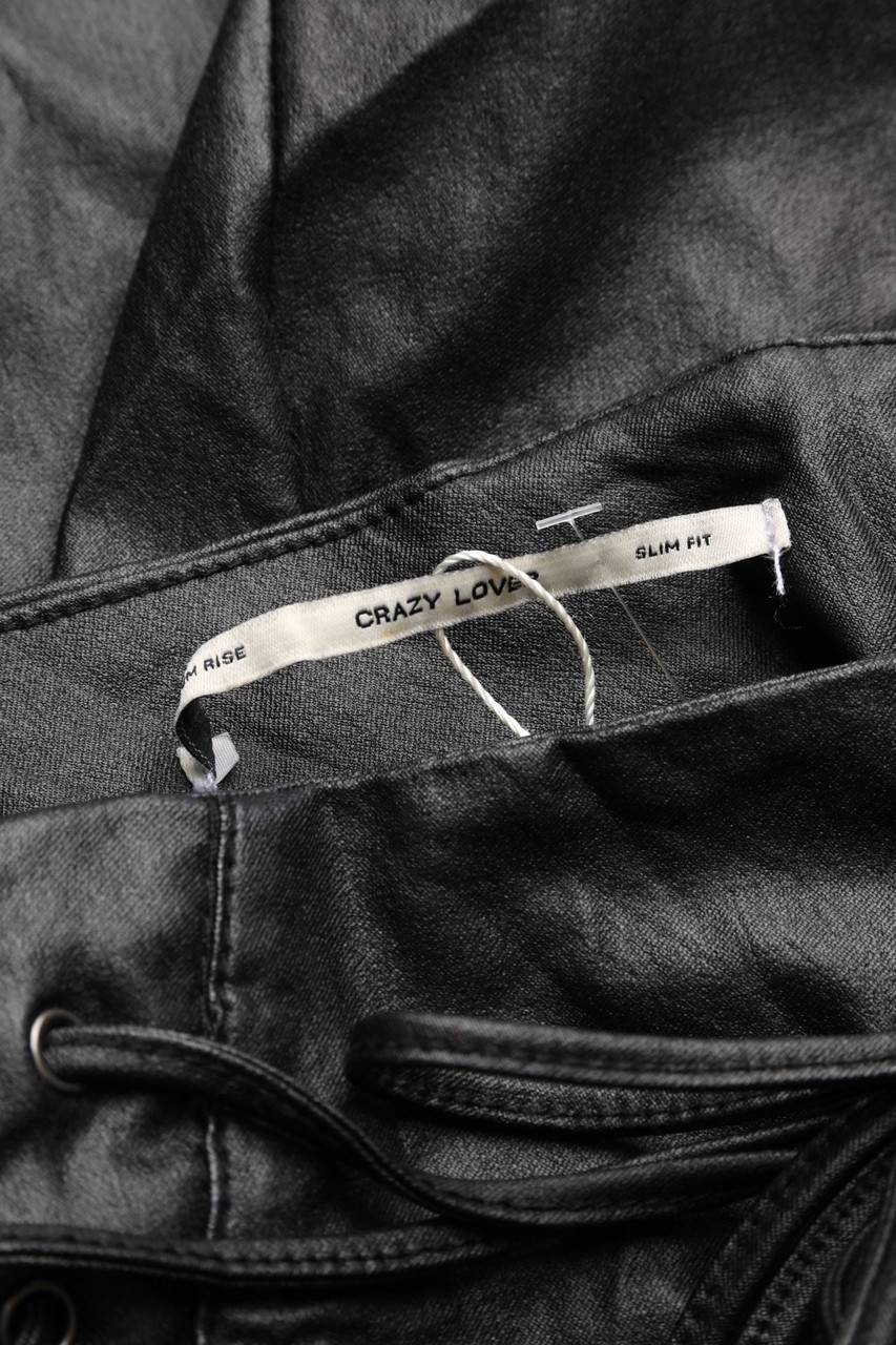 Carou Crazy Lover Coated-Rock Mit Schnürung