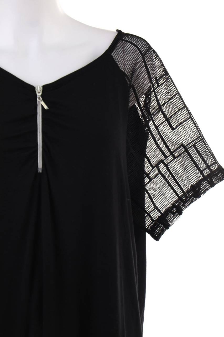 Carou CREATION Kurzarm-Bluse