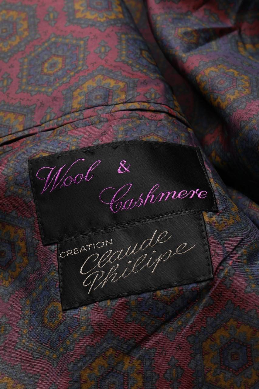 Carou CREATION Vintage-Sakko Aus Kaschmir-Blend