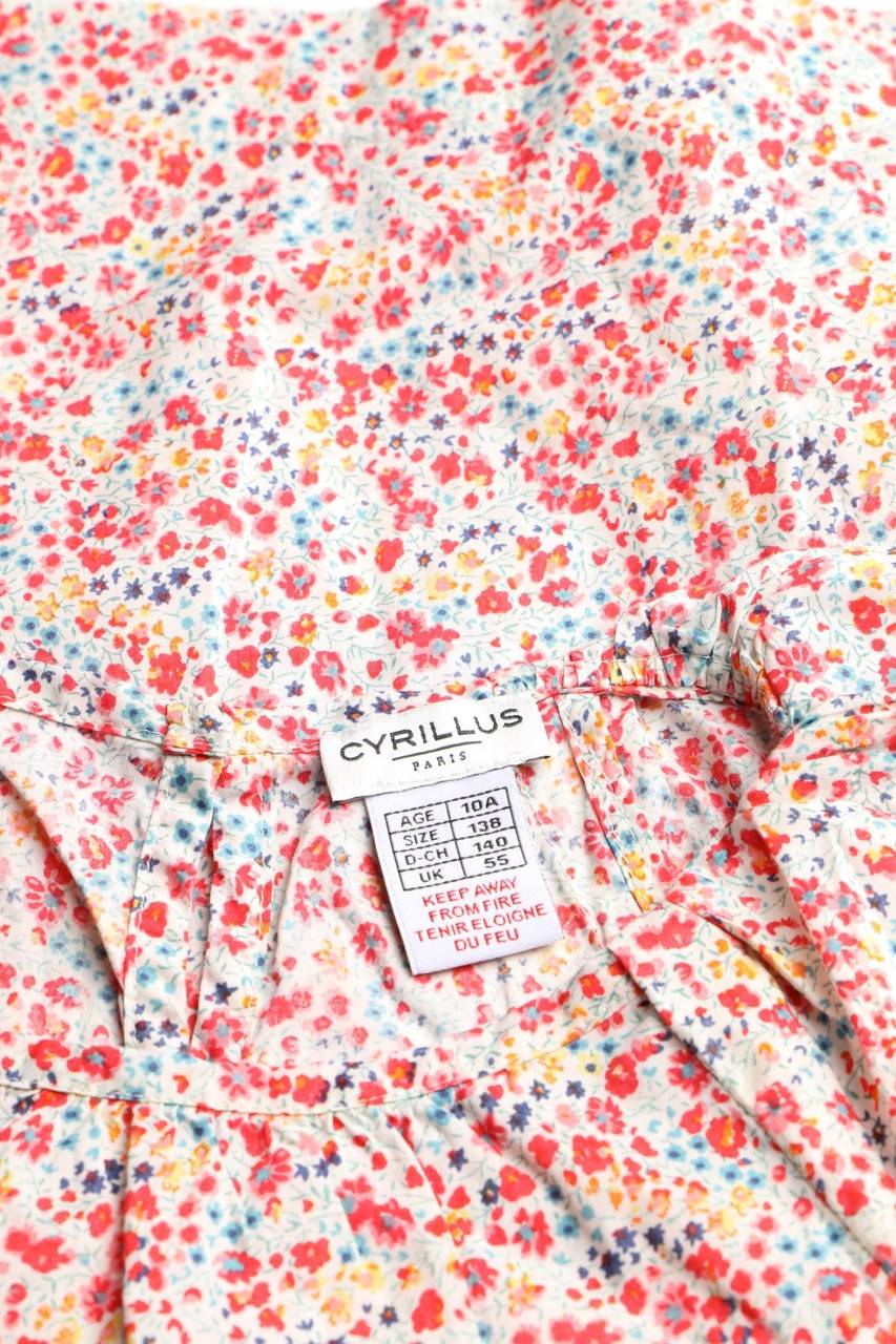Carou Cyrillus PARIS Baumwoll-Top Mit Blumen-Print