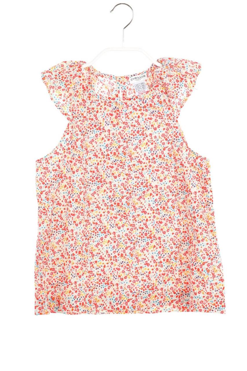 Carou Cyrillus PARIS Baumwoll-Top mit Blumen-Print