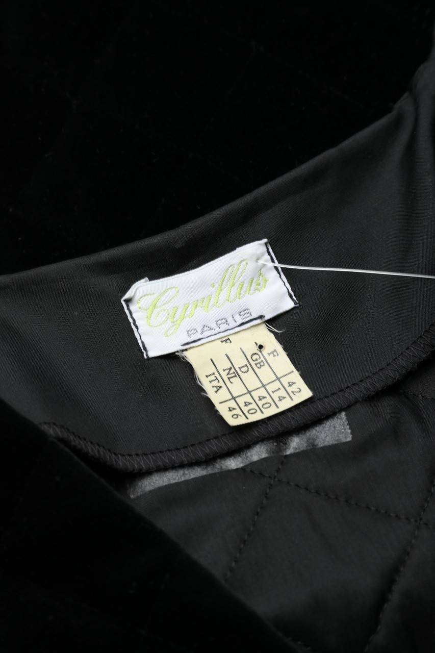 Carou Cyrillus PARIS Samt-Blazer