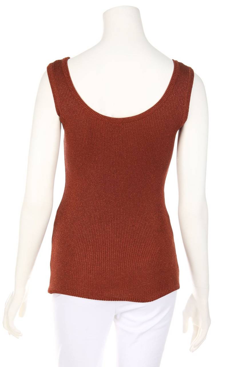 Carou D&G DOLCE & GABBANA Glitzer-Strick-Top