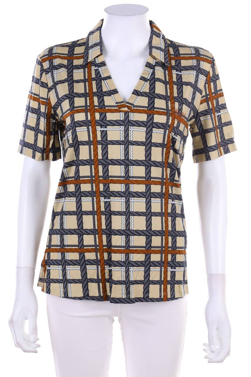 Carou DAKS LONDON Kurzarm-Shirt mit Print