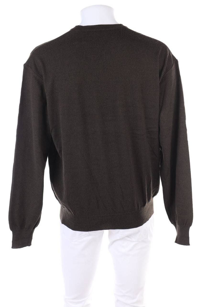 Carou DALMINE Schurwoll-Pullover Mit V-Neck