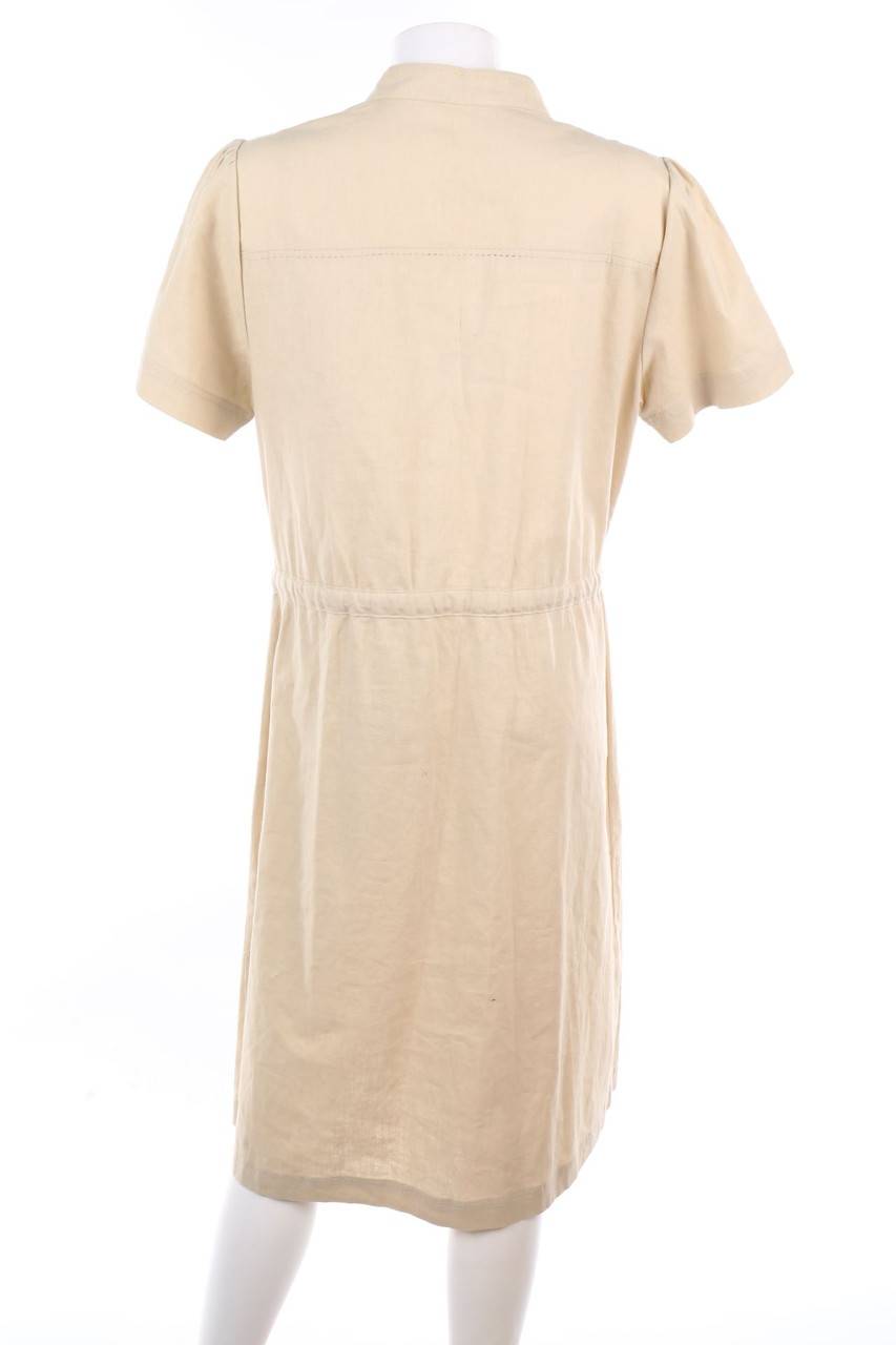 Carou DAMART Kleid Aus Leinen-Mix