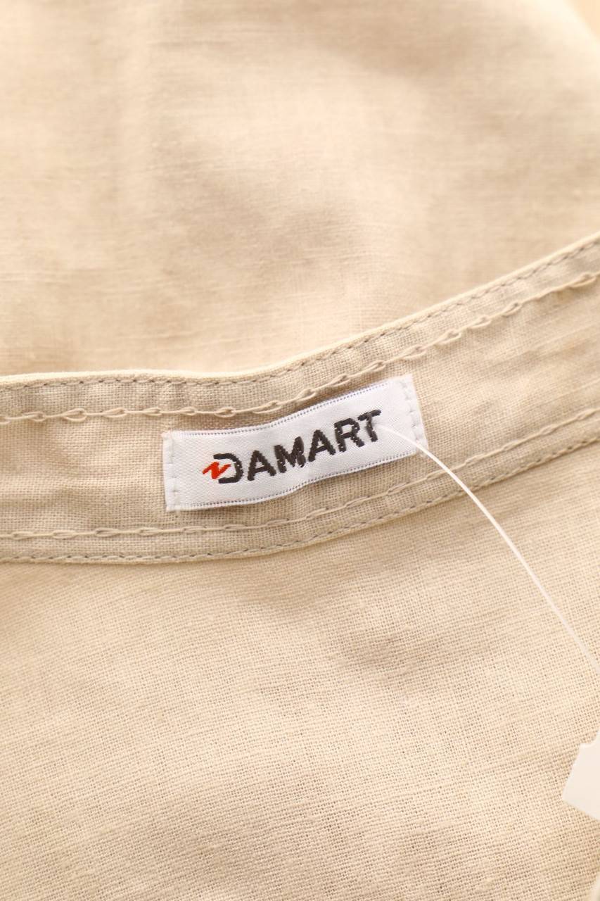 Carou DAMART Kleid Aus Leinen-Mix