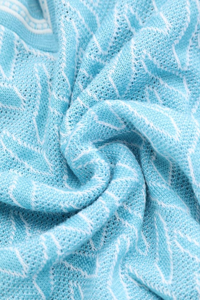 Carou DAMART Kurzarm-Shirt Mit Muster