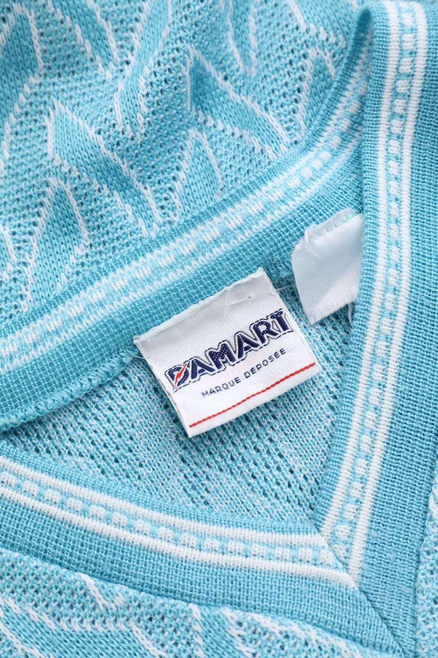 Carou DAMART Kurzarm-Shirt Mit Muster