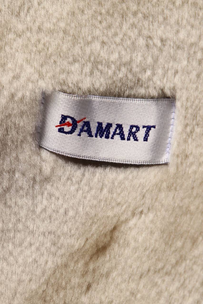 Carou DAMART Vintage-Faux Shearling-Mantel