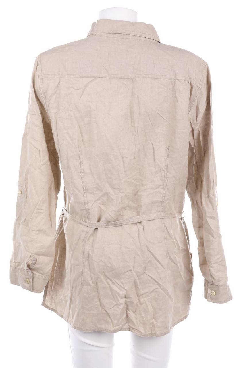 Carou Darling HARBOUR Leinenbluse Im Safari-Stil