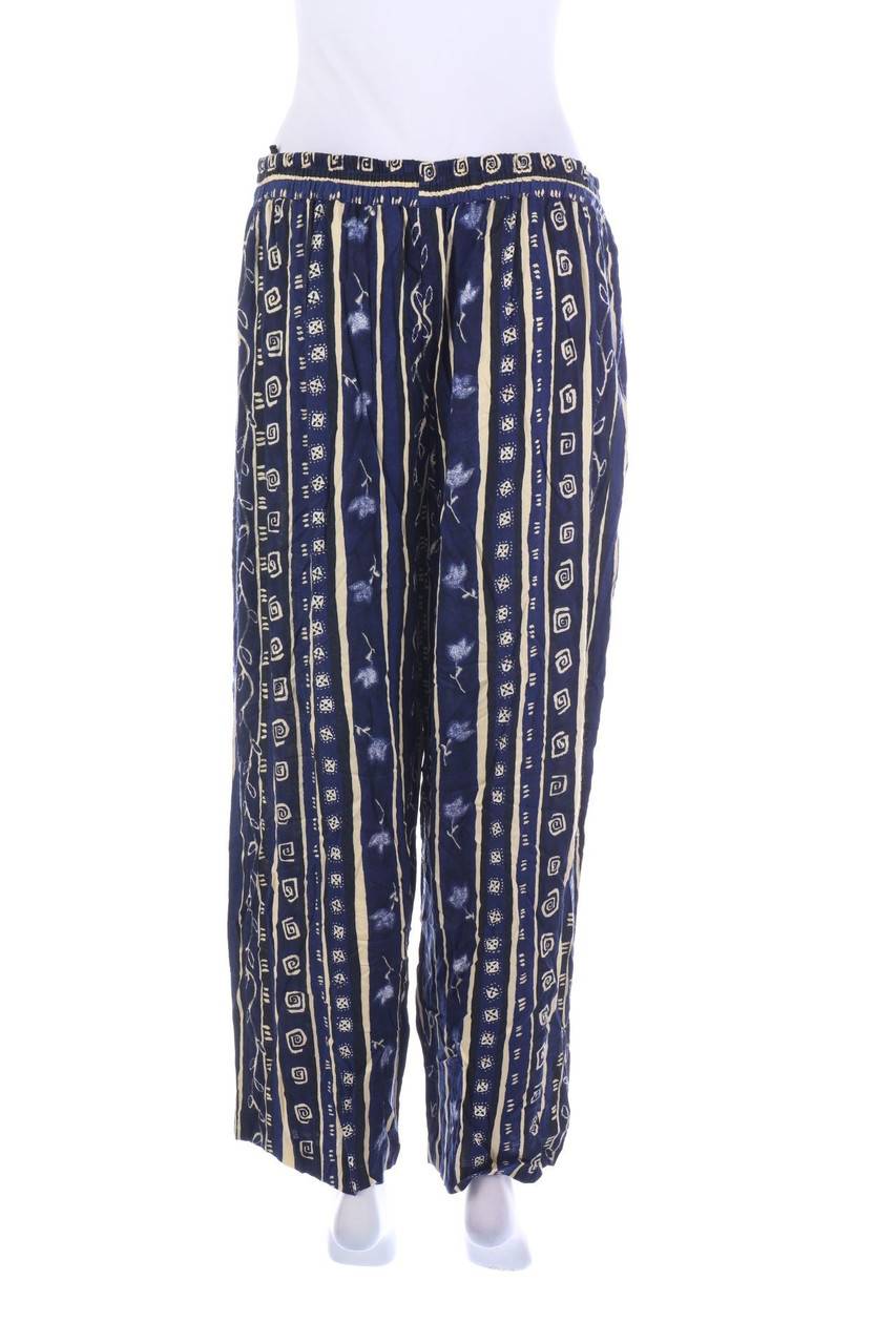 Carou De Ville Jogger-Hose Mit Muster