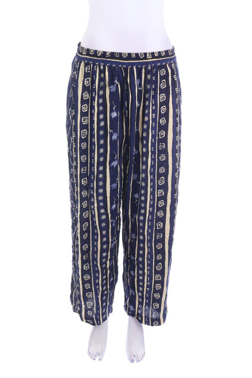 Carou De Ville Jogger-Hose mit Muster