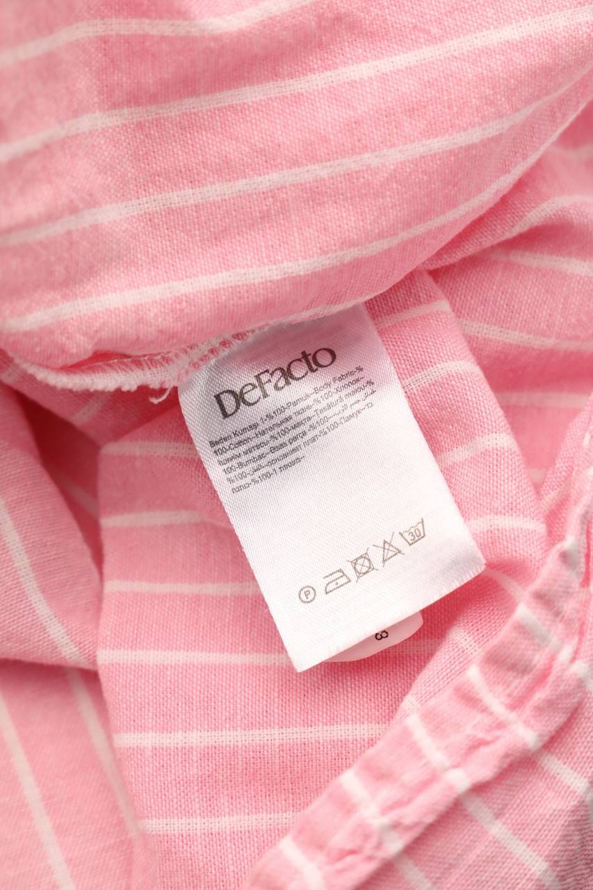 Carou DeFacto Hemd-Kleid Mit Aufgesetzten Taschen