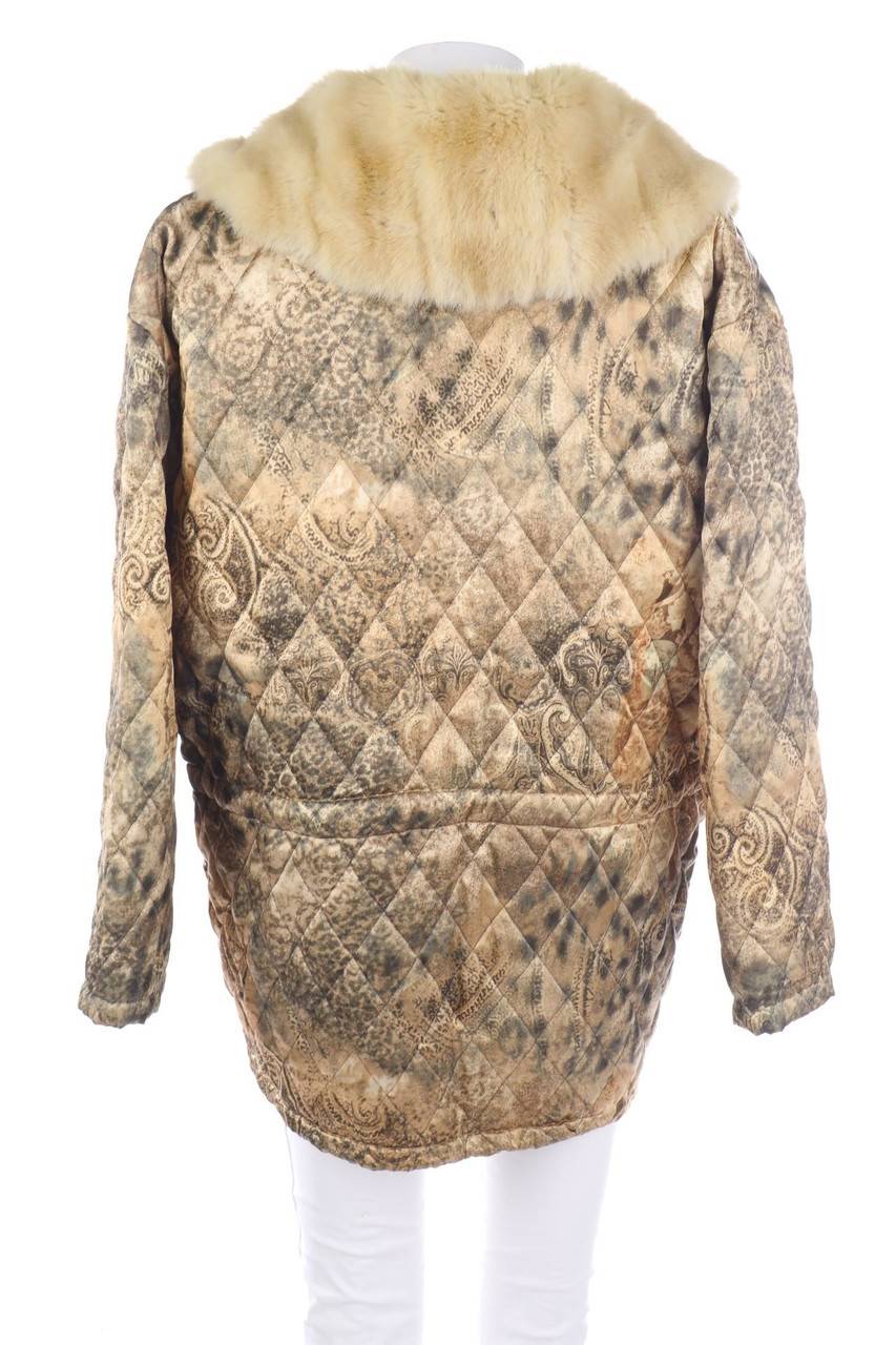 Carou DEFI Jacke Mit Faux Fur-Kragen