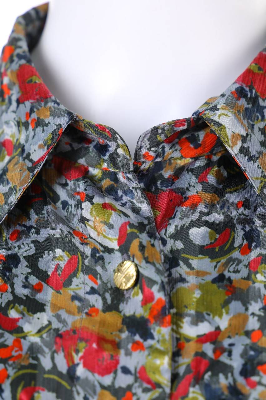 Carou Del Mod Print-Bluse