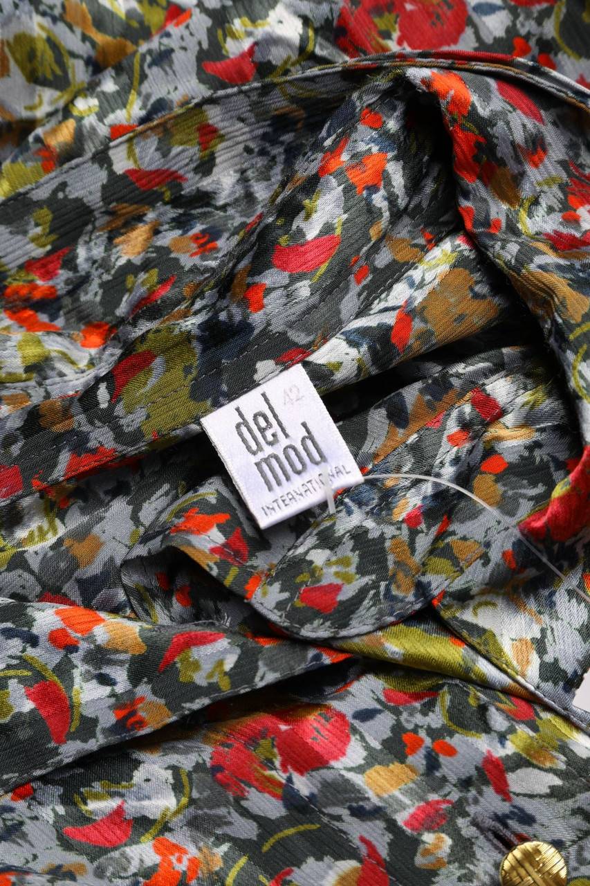 Carou Del Mod Print-Bluse