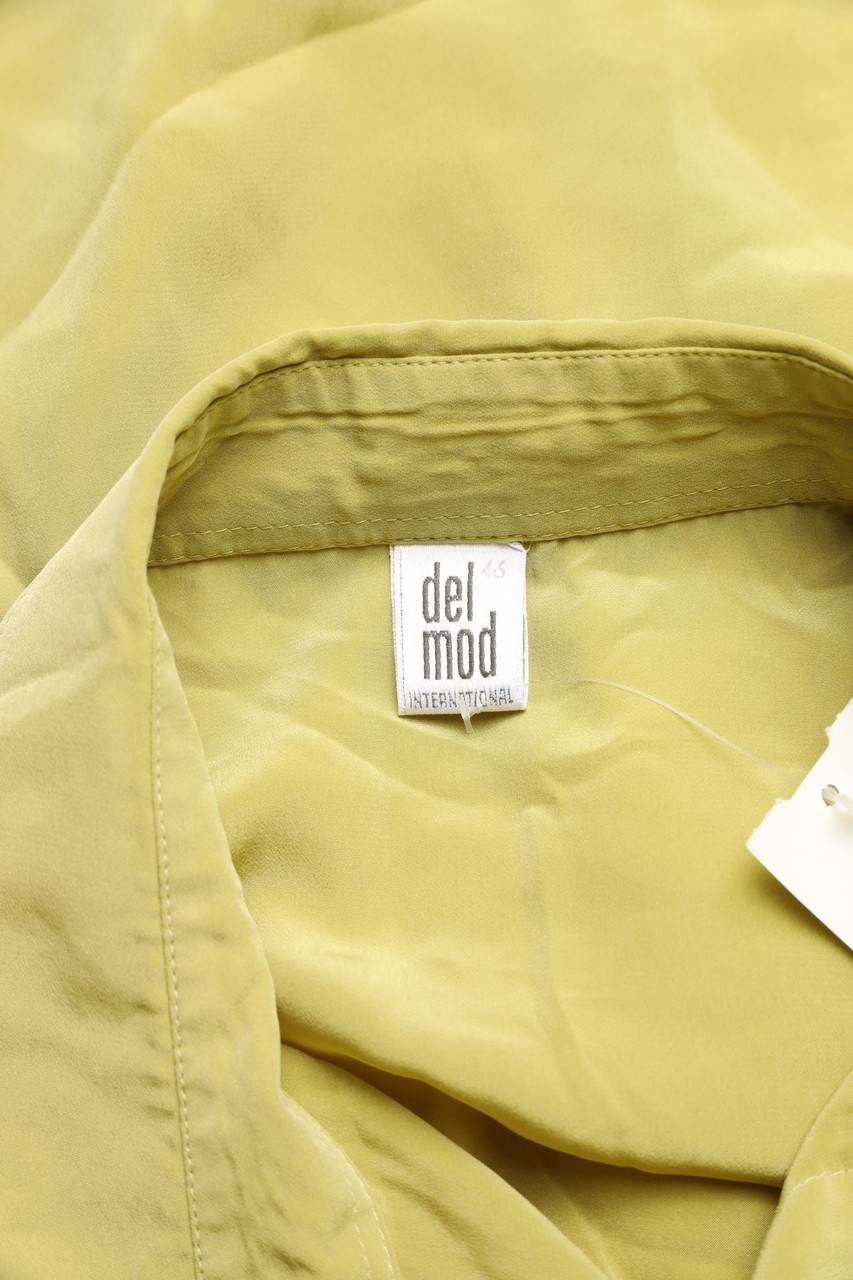 Carou Del Mod Vintage-Hemd-Bluse Mit Kurzem Ärmel