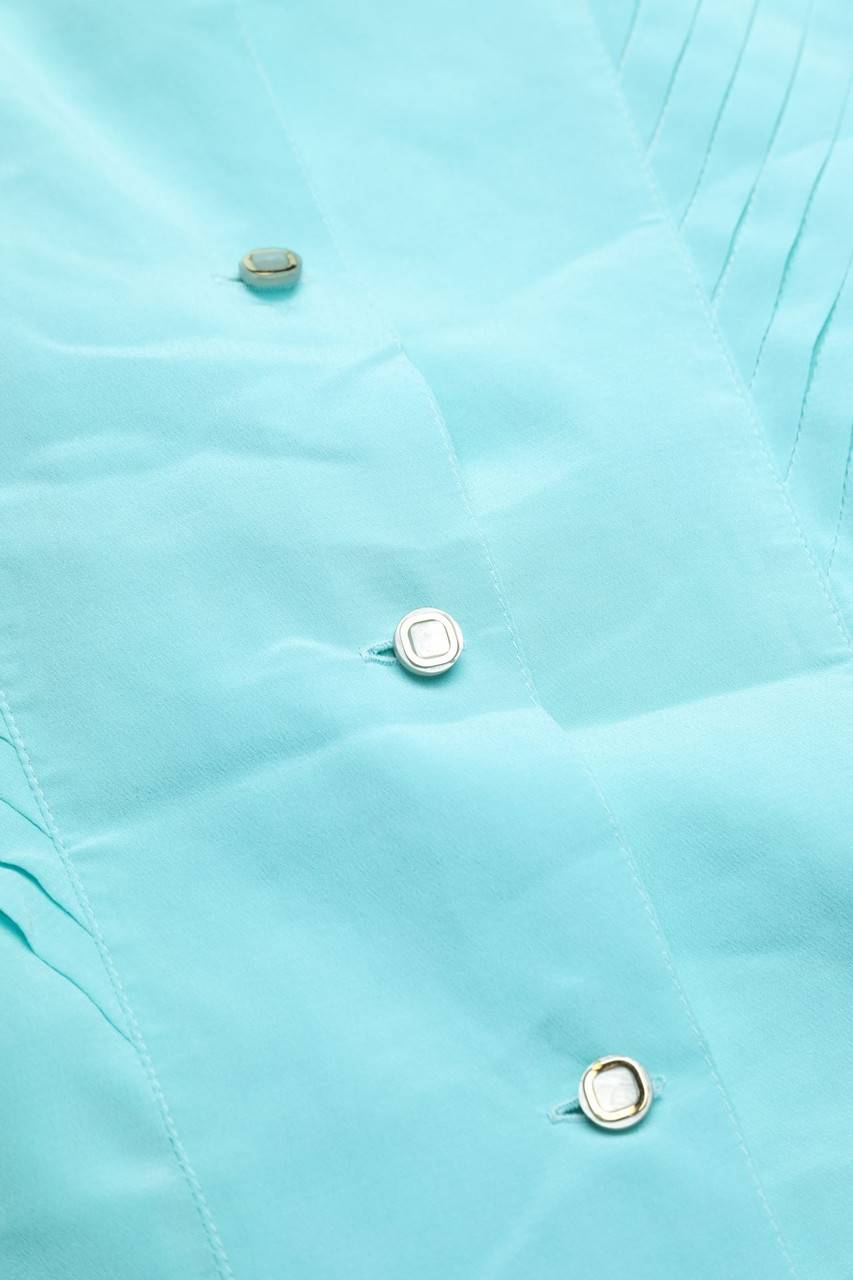 Carou Del Mod Vintage-Kurzarm-Bluse