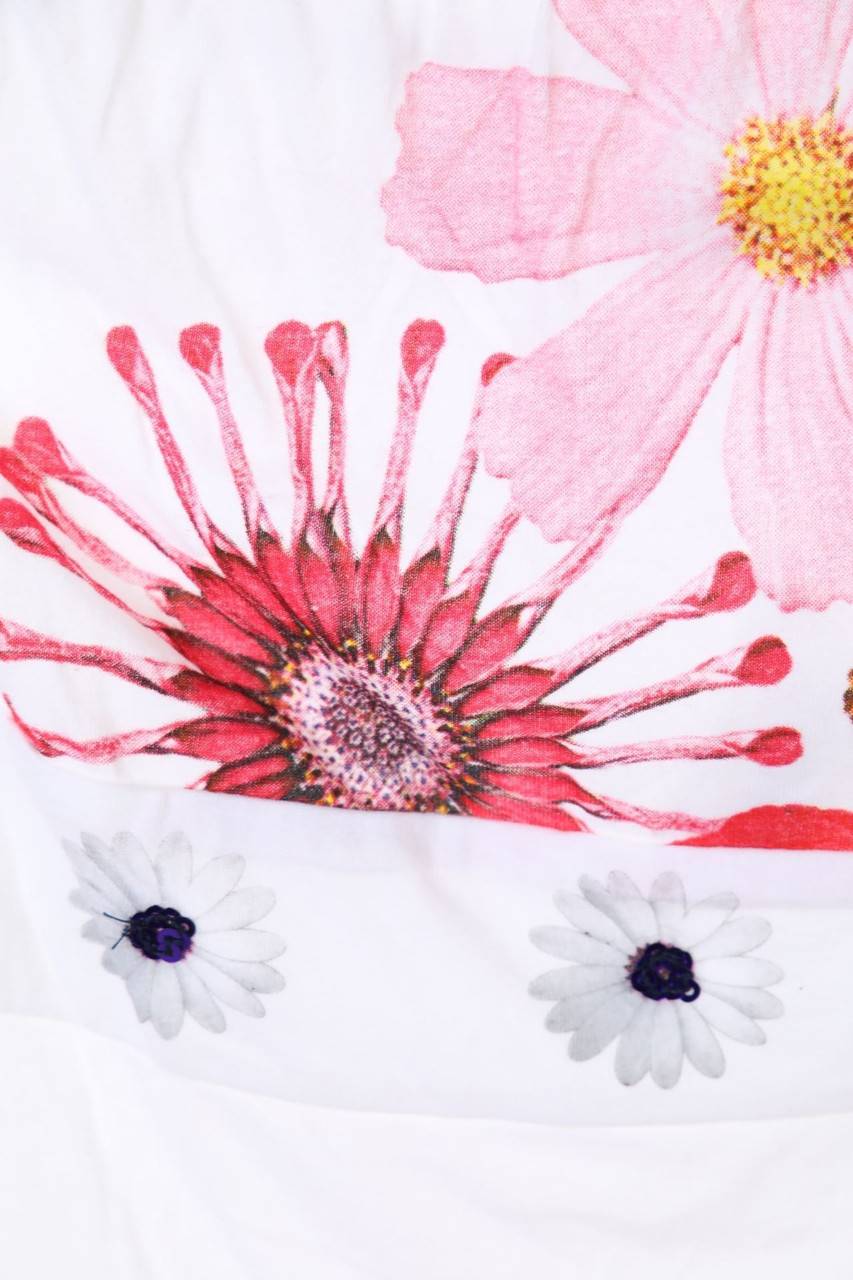 Carou Desigual Bandeau-Kleid Mit Blumen-Print