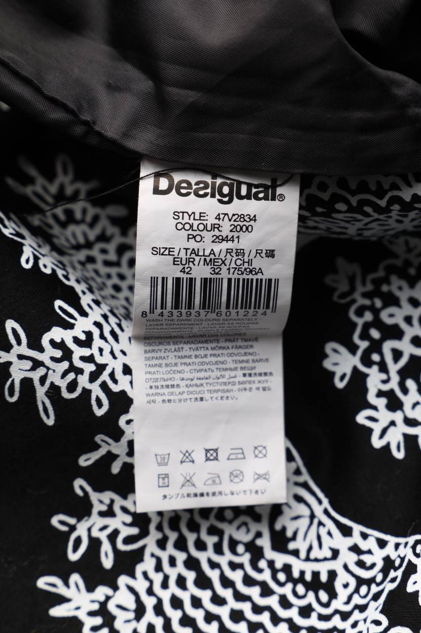 Carou Desigual Etui-Kleid Mit Paisley-Print