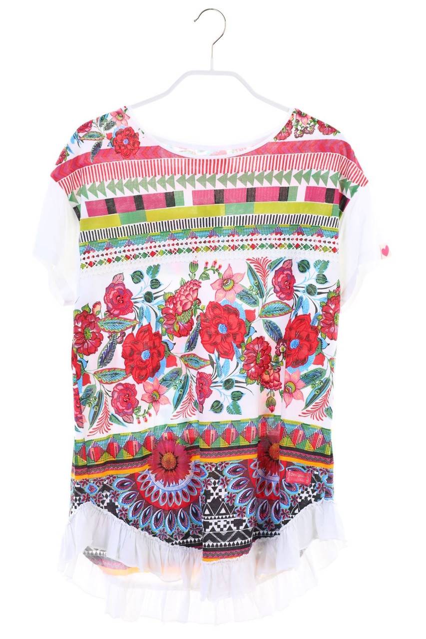 Carou Desigual T-Shirt mit Blumen-Print