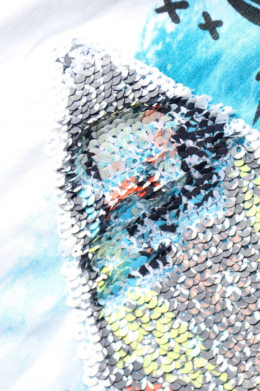 Carou Desigual T-Shirt Mit Wende-Pailletten
