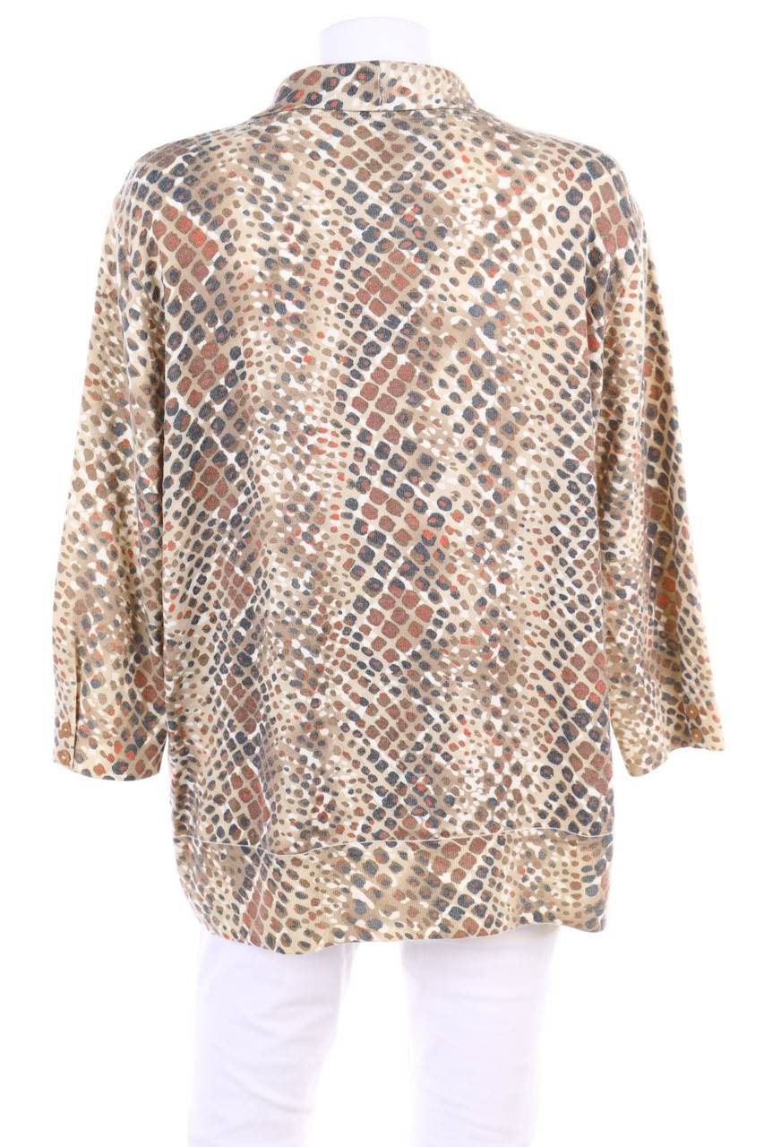 Carou Di Strick Strick-Pullover Im Layer Look