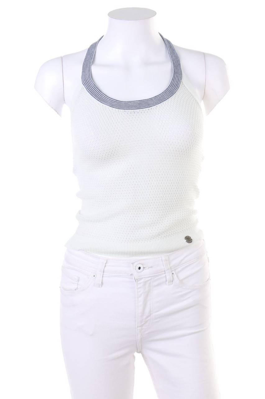Carou DIESEL Neckholder-Strick-Top mit Schleife