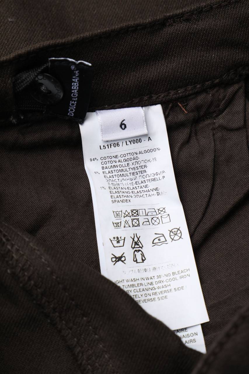 Carou DOLCE&GABBANA Jeans Mit Logo-Patch