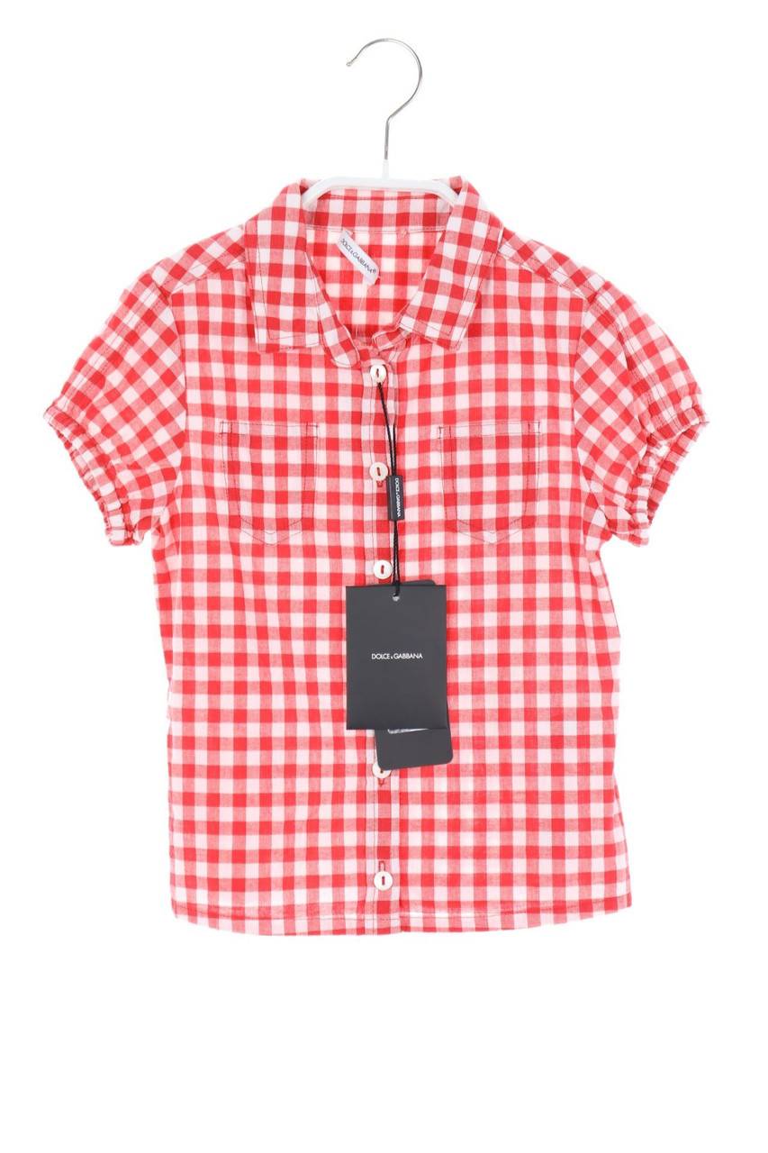 Carou DOLCE&GABBANA Karo-Bluse