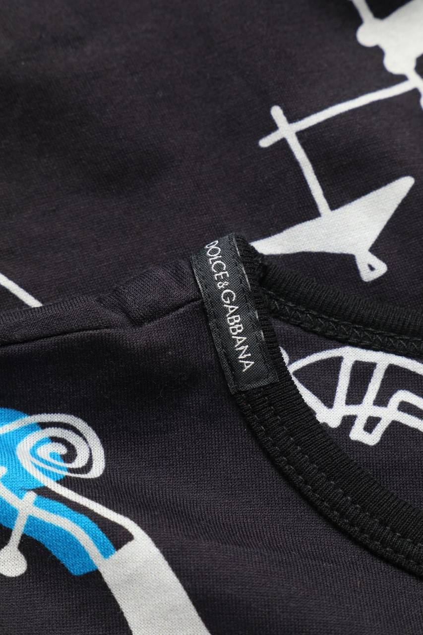 Carou DOLCE&GABBANA T-Shirt Mit Stickereien