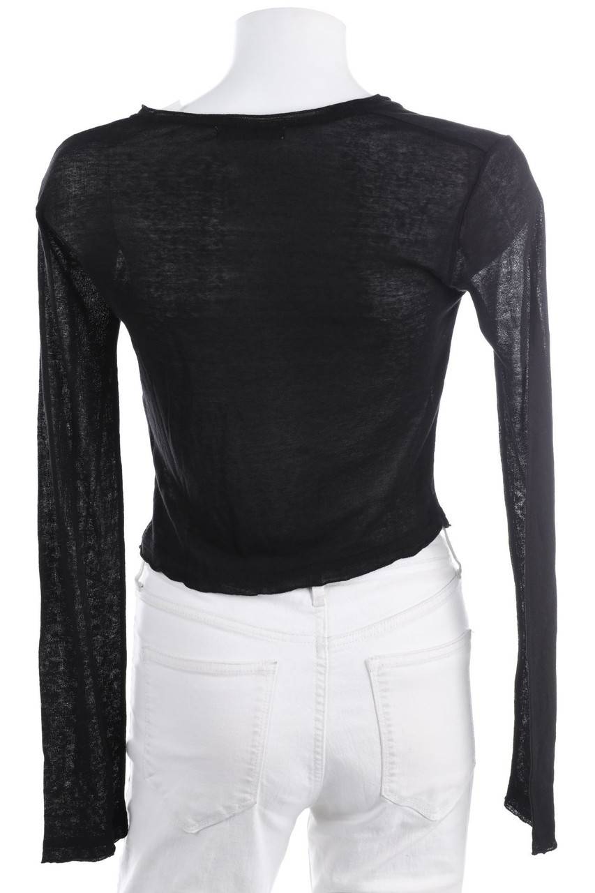 Carou Doralice Volants-Strick-Pullover Mit Leinen