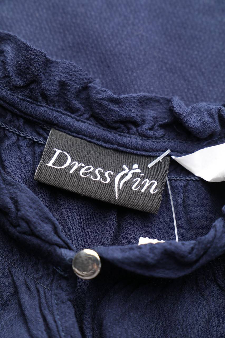 Carou Dress In Blusentop Mit Rüschen