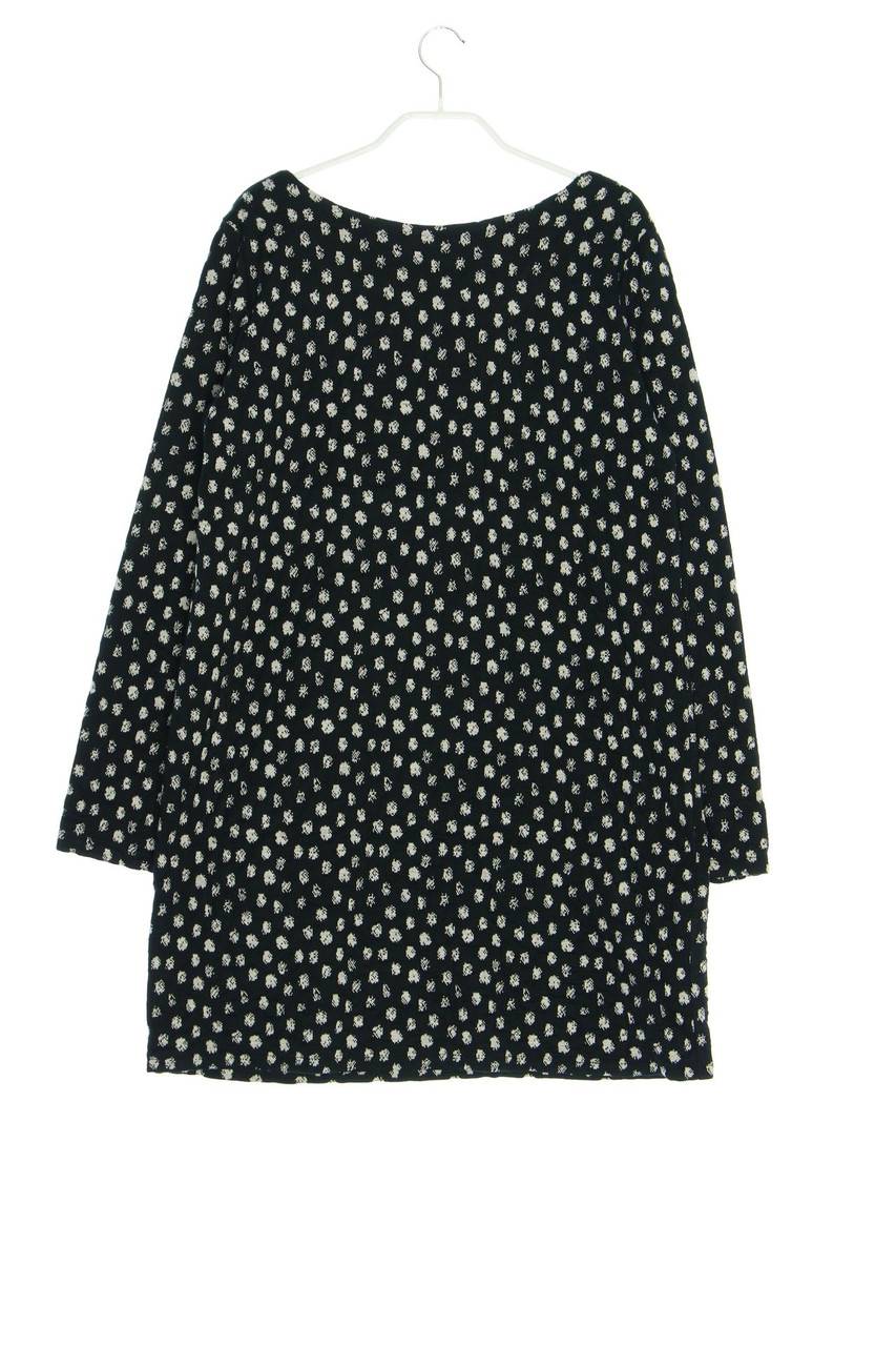 Carou Driver Strickkleid Mit Kunstleder-Details