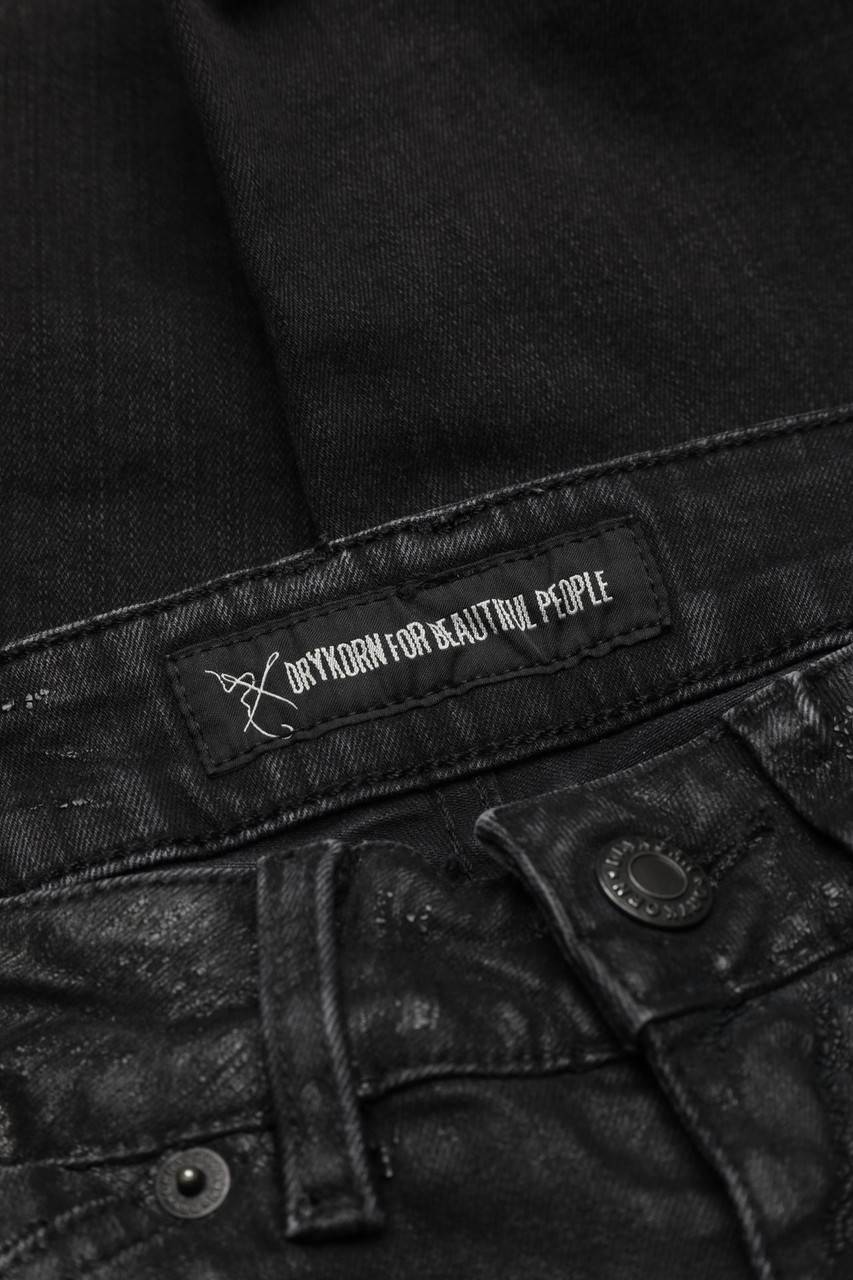Carou DRYKORN Used Look Skinny-Jeans Mit Steppung